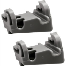 2PCS Dishwasher Lower Rack Holders Rack Fixing Clips Tine Row Clips