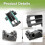 2PCS Dishwasher Lower Rack Holders Rack Fixing Clips Tine Row Clips 2
