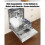 2PCS Dishwasher Lower Rack Holders Rack Fixing Clips Tine Row Clips 7
