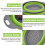 2pcs Foldable Strainer Fruit Vegetable Washing Basket Colander Dish 5