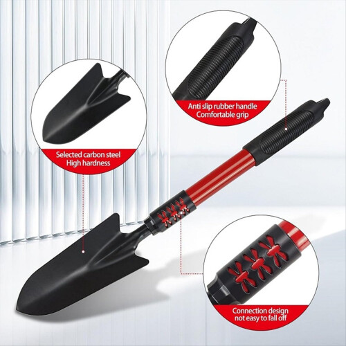Gutter Cleaning System 2 Adjustable Adapters 5.57ft Telescopic Poles 1