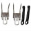 Outdoor Tree Climbing Tool Climbing Spikes for Tree Steel Climbing 3