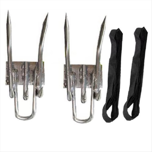 Outdoor Tree Climbing Tool Climbing Spikes for Tree Steel Climbing 2