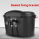 Bicycle Quick Release Basket Mount for Cargo Rack Size S 7