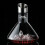 1500 ml whisky-vinkaraffel blyfri krystallgull 7