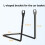 Bicycle Quick Release Basket Mount for Cargo Rack Size L 5
