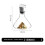 1500 ml whisky-vinkaraffel blyfri krystallgull 2