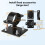 Bicycle Quick Release Basket Mount for Cargo Rack Size L 3