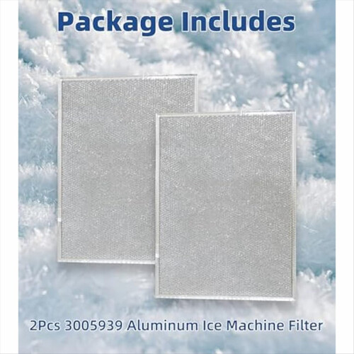 2Pcs Aluminum Ice Machine Filter Fits for Manitowoc Ice Machine 2