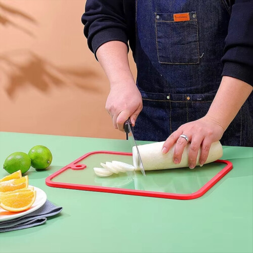 Tempered Glass Cutting Board Non Slip for Kitchen 1