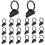 20pcs E Track O-Rings Tie Down Anchors E Track Accessories 3