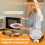 Microwave Bacon Tray with Lid Plastic Bacon Cooker 6