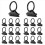 20pcs E Track O-Rings Tie Down Anchors E Track Accessories 2