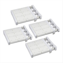 Prateleira de tensão para armário, organizador de prateleira expansível, rack de metal