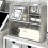 Simple Desktop Organizer Small Transparent Plastic B 4