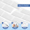 10 Sheets White PET Subway Tile 6