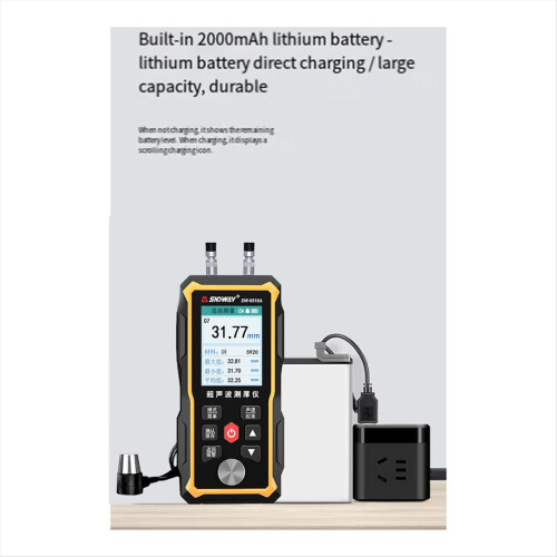 SW6510A Ultrasonic Thickness Gauge Pipe Wall Thickness Tester 2
