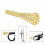 Bocchino per tromba placcato oro 3C per Conn e 2