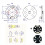 MT6701 Magnetisk encoder 14bit IIC AB1024 til børsteløs motor 2