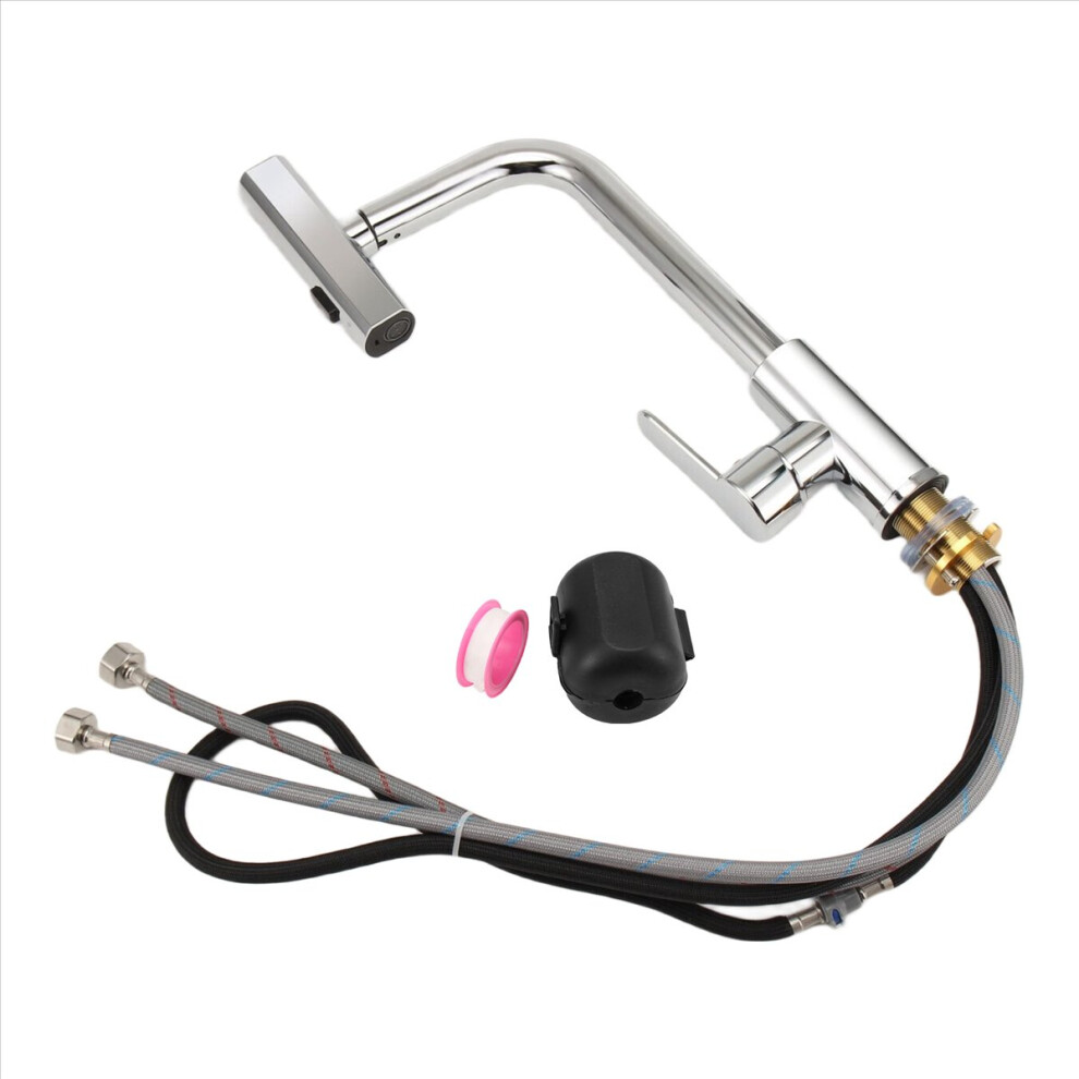 Pull Out Kitchen Faucet, Hot And Cold Water Kitchen Sink Mixer Faucet 4851114193661