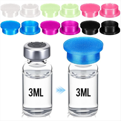 12-pack 3ml glazen flacondoppen 1