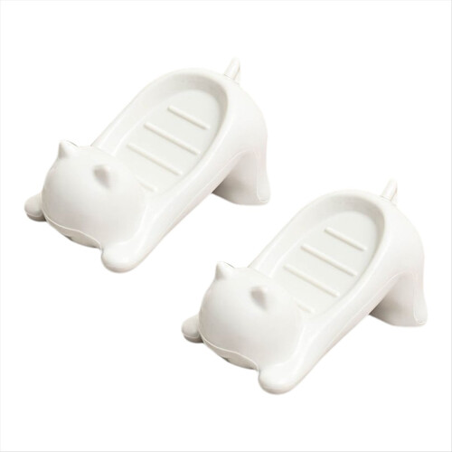 Cartoon Cat Zeepkist Plastic Zeephouder