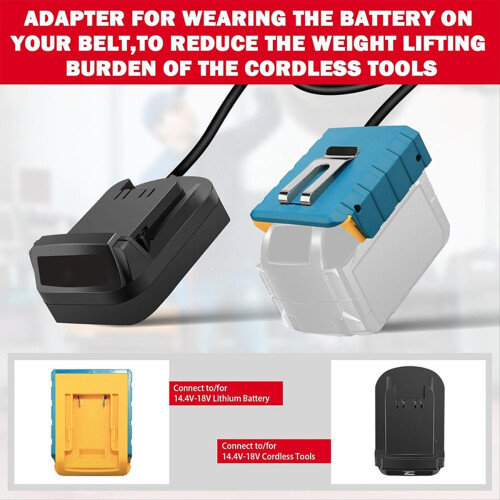 Battery Extension Cord Tool
for Battery Tool Converter 2