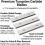 2.38inch(60mm) Paint Scraper Carbide Blades Double-Edged 10pcs 5