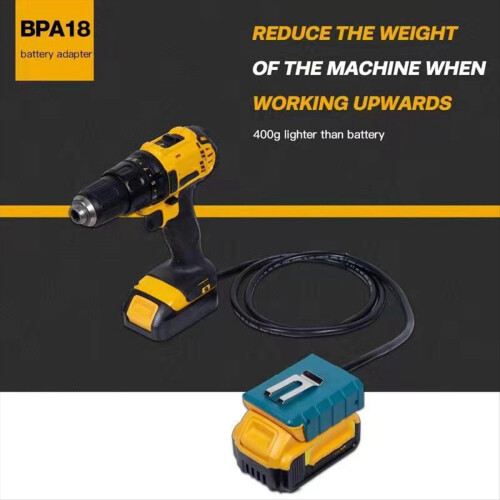 Battery Extension Cord Tool
for Battery Tool Converter 1