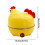 Home Chicken Shaped 7-Egg Capacity Egg Boiler A UK Plug 5