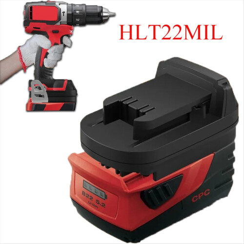 Adaptor de baterie pentru scule electrice de 18V pentru 22V B22 1