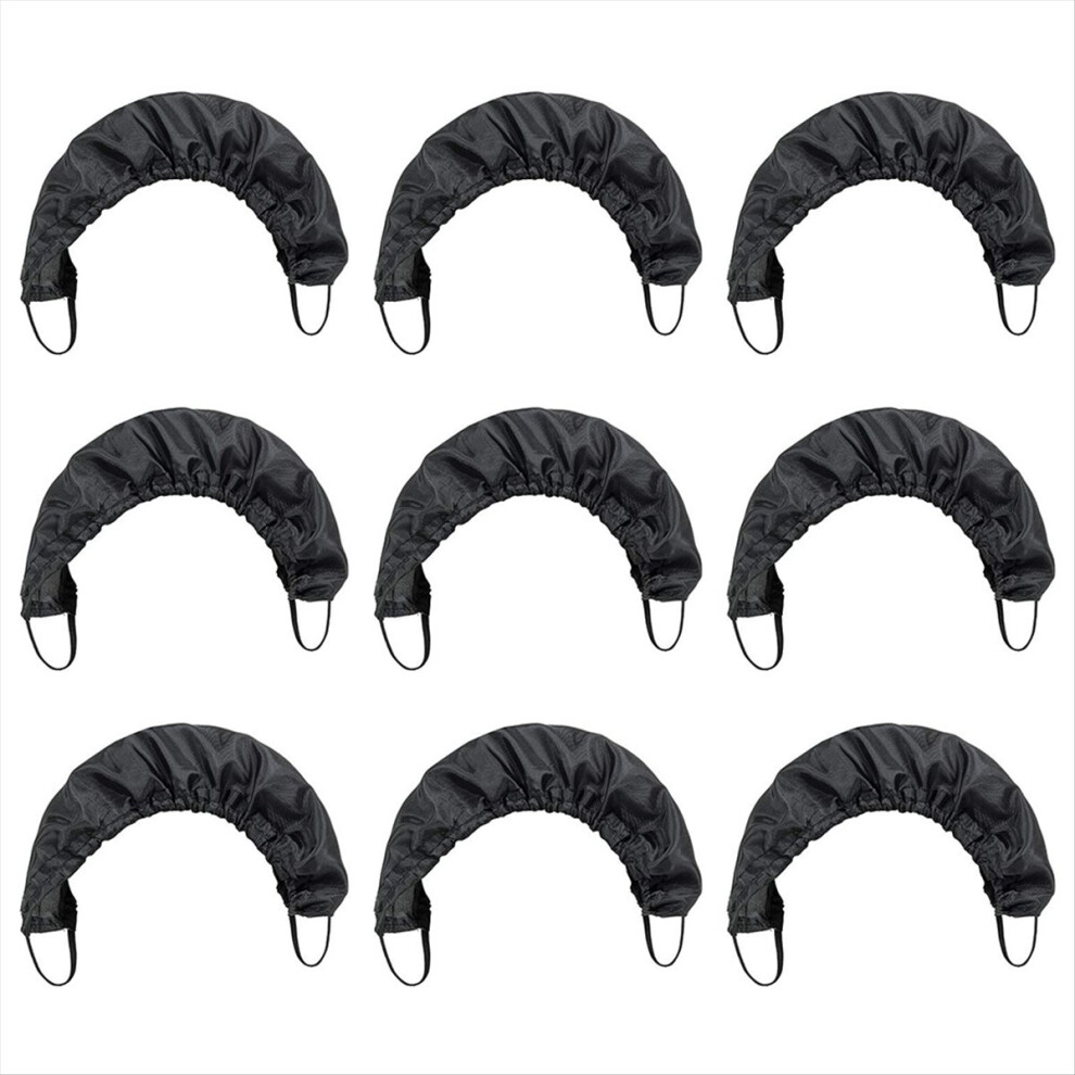 9Piece Beard Bandana Covers Beard Apron Caps Guard Bedtime Bib
