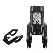 Fiets GPS Koplamp Snelheidsmeter & Claxon Oplaadbaar A