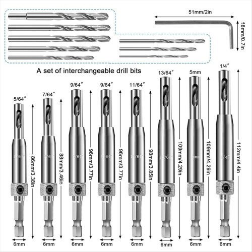 self centering drill bit set
2 core drill bit 2