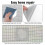 Window Screen Patch Repair Kit 20 Pcs Self-Adhesive Screen Patches 5