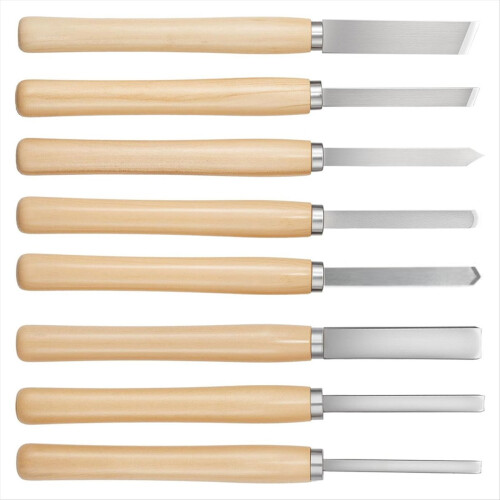 Wood Lathe Turning Tool Set 1