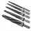 Set de 5 alezoare conice M2 HSS 3