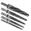 Set de 5 alezoare conice M2 HSS 2