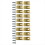 Ανταλλακτικές λεπίδες χλοοκοπτικού για Landroid Gold 18 τεμάχια 2