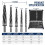 Set de 5 alezoare conice M2 HSS 5