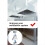 Kit de ventilação de transição de duto galvanizado de 3-1/4 x 10 x 6 polegadas para micro-ondas 4