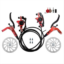 Set frâne hidraulice cu disc pentru bicicletă, 160 mm, cu pilon A
