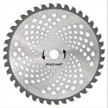 Gressklipperblader 40 tenner 255 mm trimmerkutterskive
