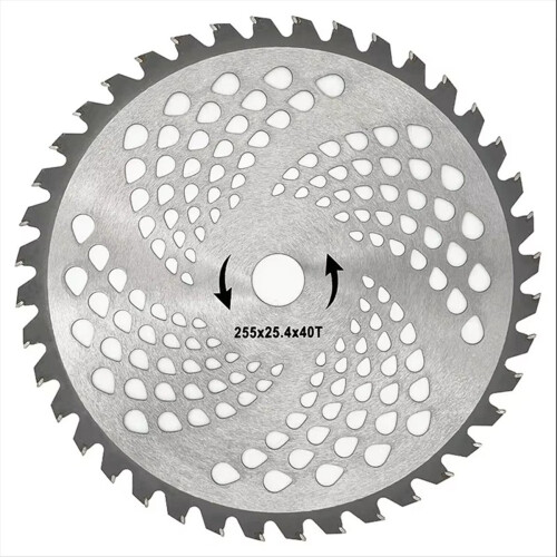 Gressklipperblader 40 tenner 255 mm trimmerkutterskive