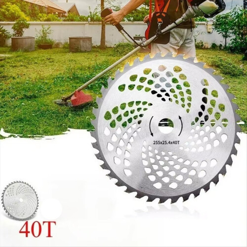 Gressklipperblader 40 tenner 255 mm trimmerkutterskive 2