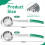 8Pcs Portion Control Spoons Scoops Stainless Steel Ladle 4 Oz 2