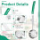 8Pcs Portion Control Spoons Scoops Stainless Steel Ladle 4 Oz 3