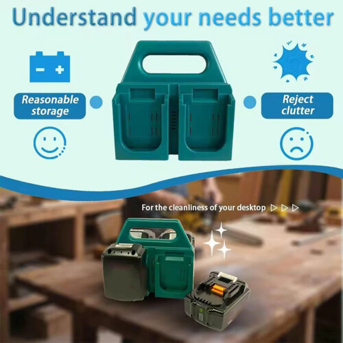 Battery Holder Dock for 18V Tools 2