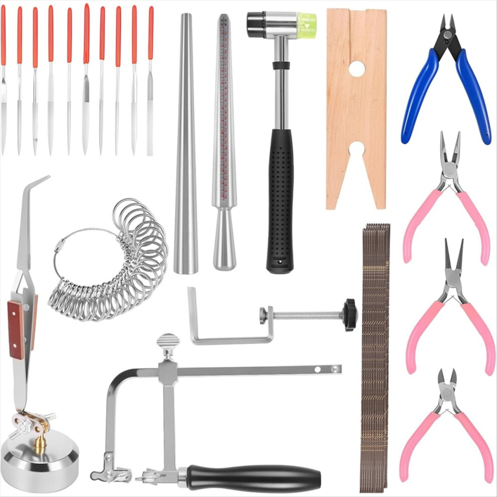 Jewelers Tools Set Jeweler's Saw Frame Wooden Clamp Wooden Ring Clamp 4851114104414