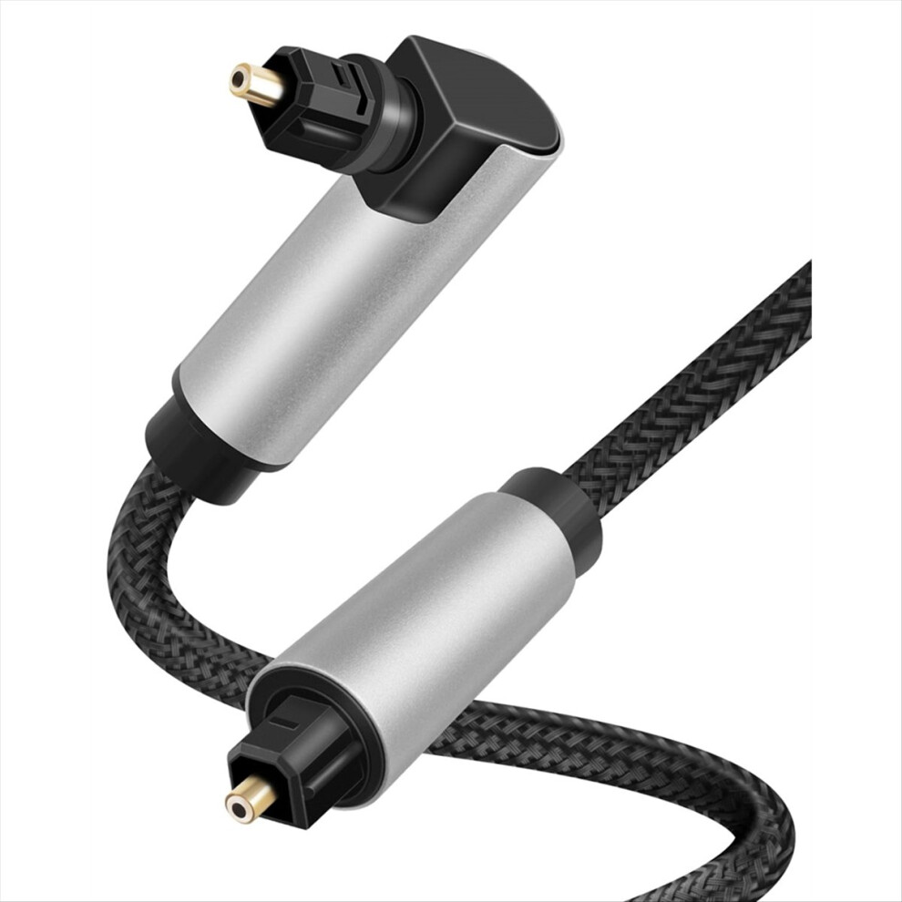 90 Degree Optical Audio Cable, Right Angle Toslink Cable 4851114103035